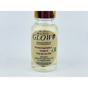 GLOW Hydrating Healing Oil - All Natural - Avocado Oil - Aloe Vera - Moisturizer